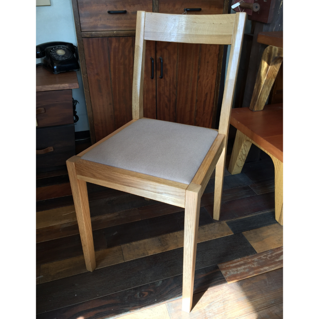 リフォーム・椅子(背もたれ・座面張替え):Before