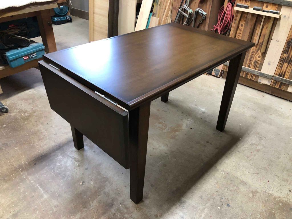 リメイク・タンスからダイニングテーブル（完成）：After